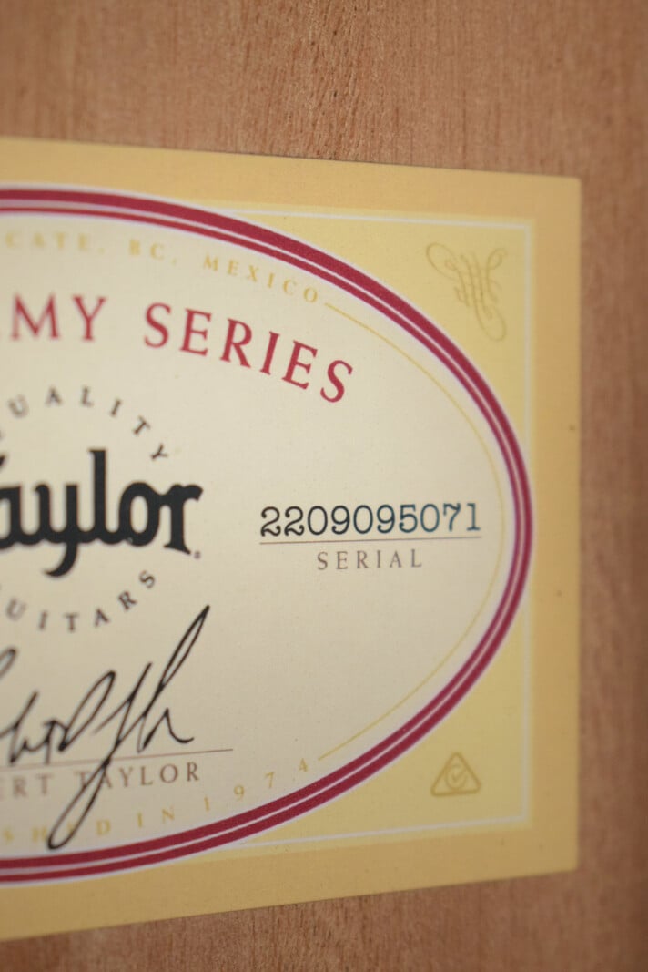 Taylor Taylor Academy 12e-N Nylon-String Acoustic-Electric Natural