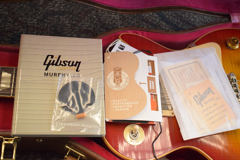 Gibson Gibson Murphy Lab 1959 Les Paul Standard Washed Cherry Ultra Light Aged Fuller's Exclusive