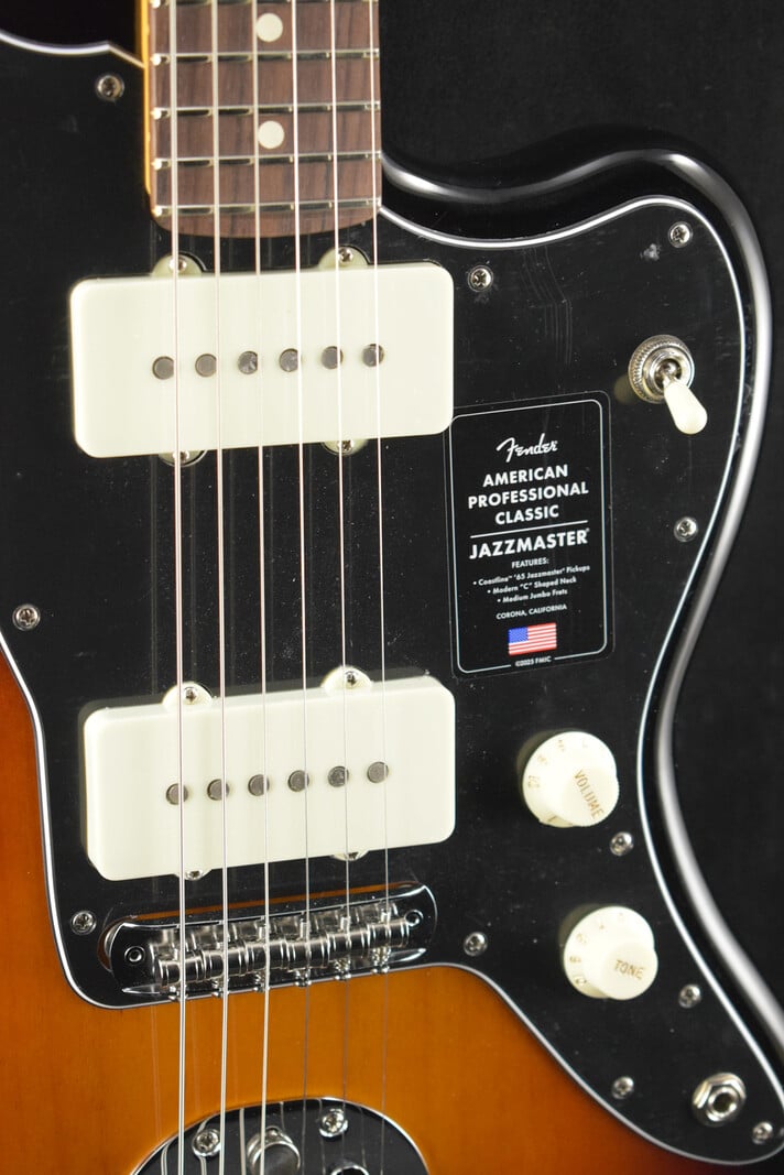 Fender Fender American Professional Classic Jazzmaster 3-Color Sunburst Rosewood Fingerboard
