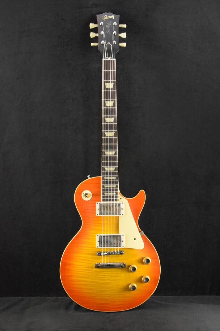 Gibson Gibson Custom Shop 1960 Les Paul Standard Reissue VOS Tangerine Burst