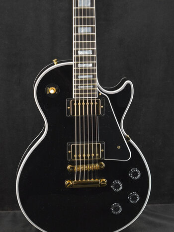 Gibson Gibson Custom Shop Les Paul Custom w/ Ebony Fingerboard Gloss Ebony