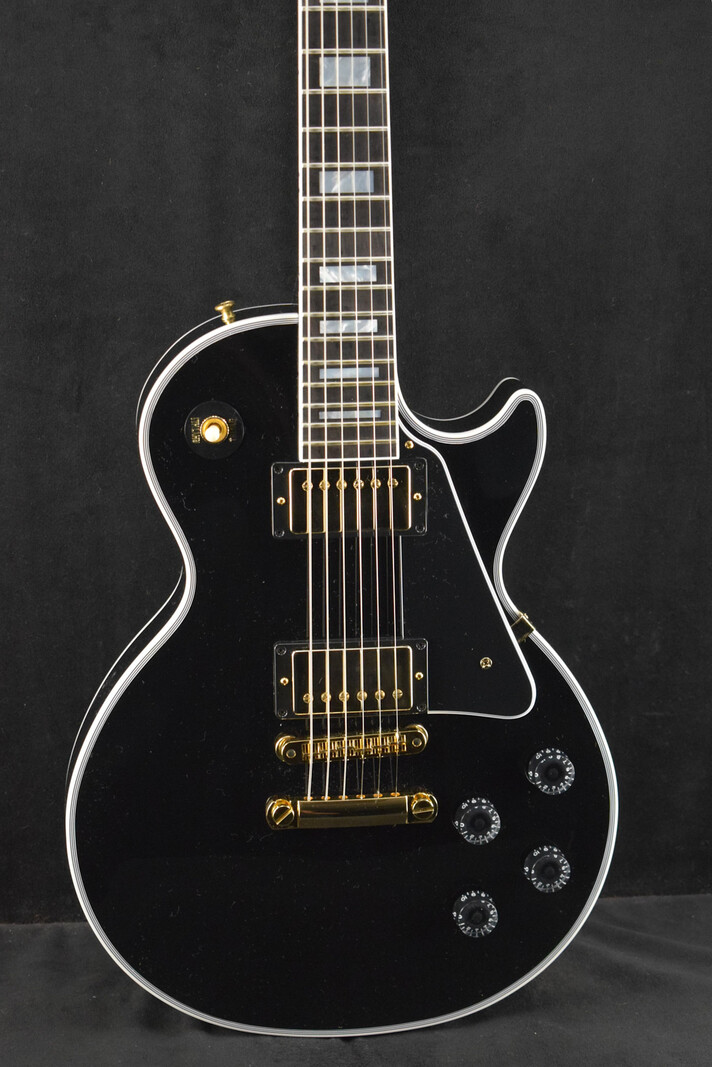 Gibson Gibson Custom Shop Les Paul Custom w/ Ebony Fingerboard Gloss Ebony
