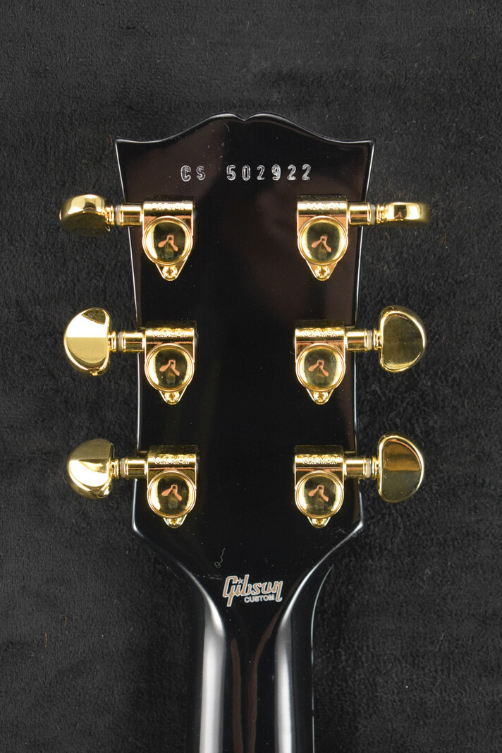 Gibson Gibson Custom Shop Les Paul Custom w/ Ebony Fingerboard Gloss Ebony