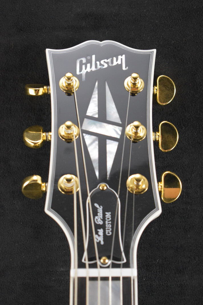 Gibson Gibson Custom Shop Les Paul Custom w/ Ebony Fingerboard Gloss Alpine White