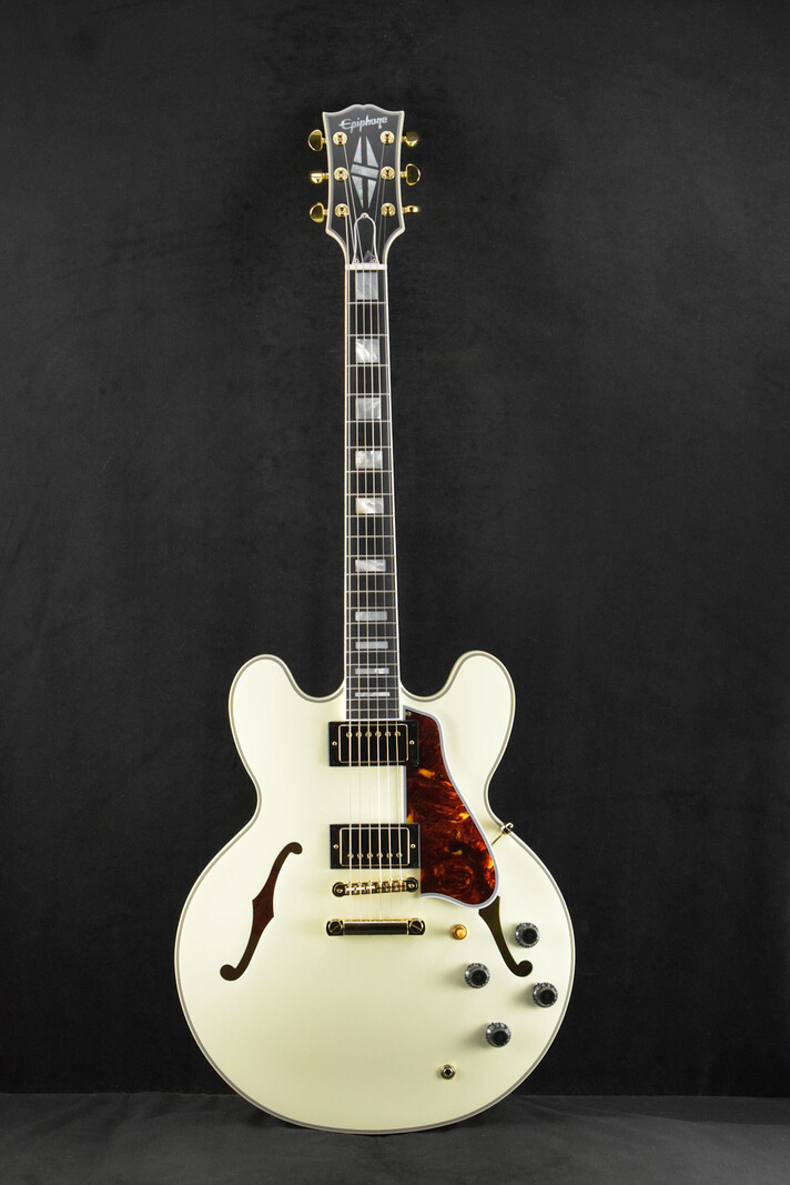 Epiphone Epiphone IGC 1959 ES-355 Classic White w/ Hardshell Case