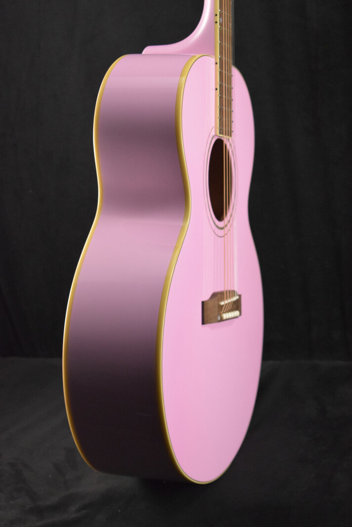 Epiphone Epiphone IGC J-180 LS Long Scale Pink w/ Hardshell Case