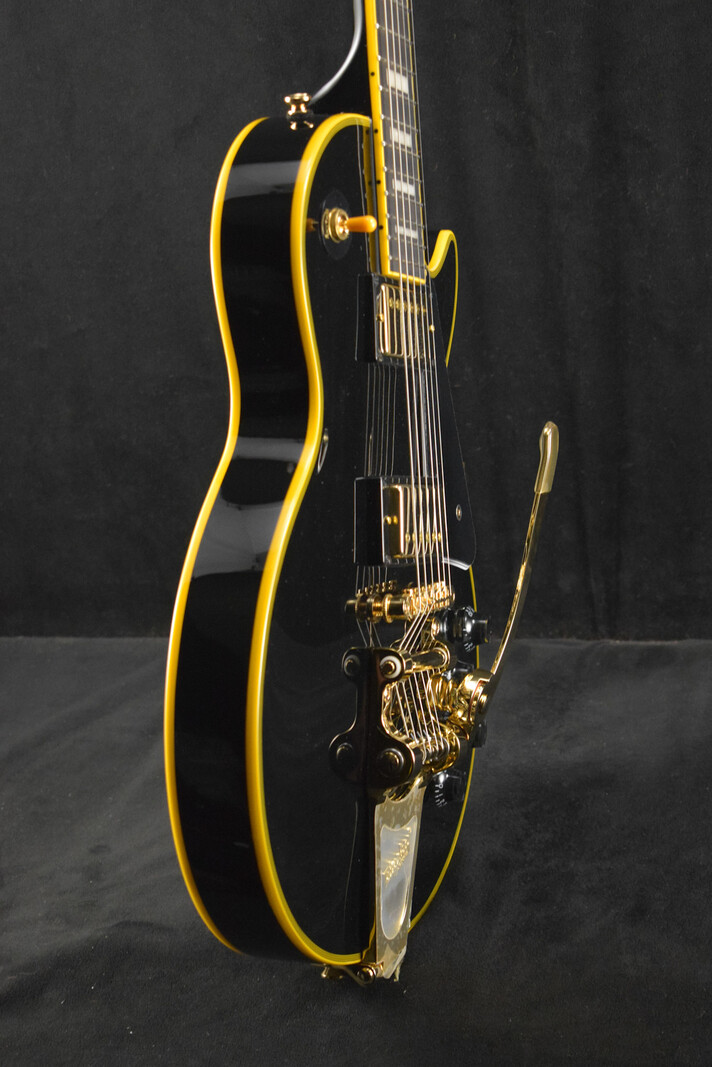 Epiphone Epiphone Joe Bonamassa 1959 Les Paul Custom Antique Ebony w/ Hardshell Case