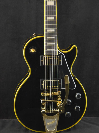Epiphone Epiphone Joe Bonamassa 1959 Les Paul Custom Antique Ebony w/ Hardshell Case