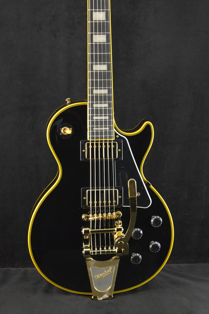 Epiphone Epiphone Joe Bonamassa 1959 Les Paul Custom Antique Ebony w/ Hardshell Case