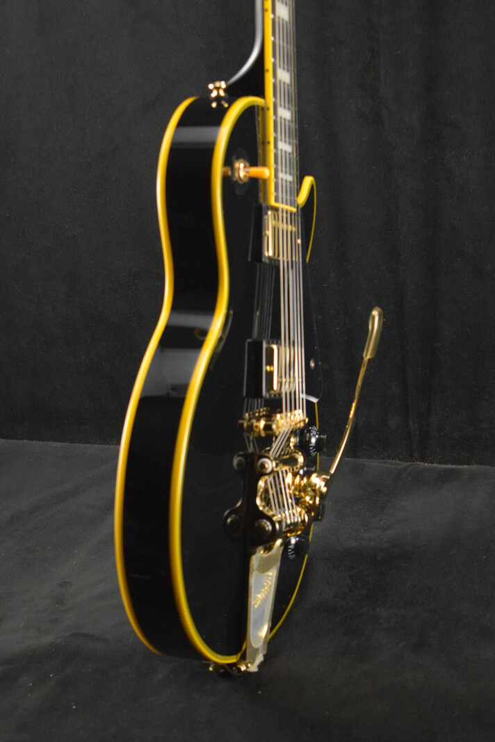 Epiphone Epiphone Joe Bonamassa 1959 Les Paul Custom Antique Ebony w/ Hardshell Case