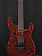 Jackson Jackson Custom Shop USA Special Edition Soloist SL1H Red And Black Crackle