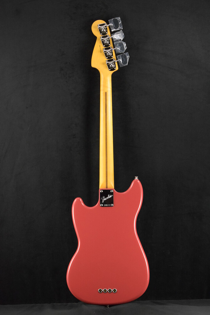 Fender Fender American Professional Classic Mustang Bass Faded Dakota Red Maple Fingerboard