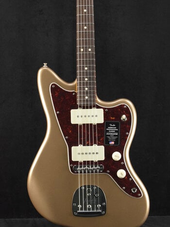 Fender Fender American Professional Classic Jazzmaster Faded Firemist Gold Rosewood Fingerboard