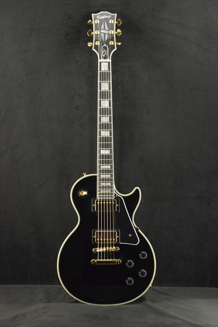 Epiphone Epiphone IGC Les Paul Custom Ebony w/ Hardshell Case