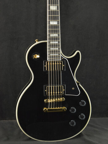 Epiphone Epiphone IGC Les Paul Custom Ebony w/ Hardshell Case