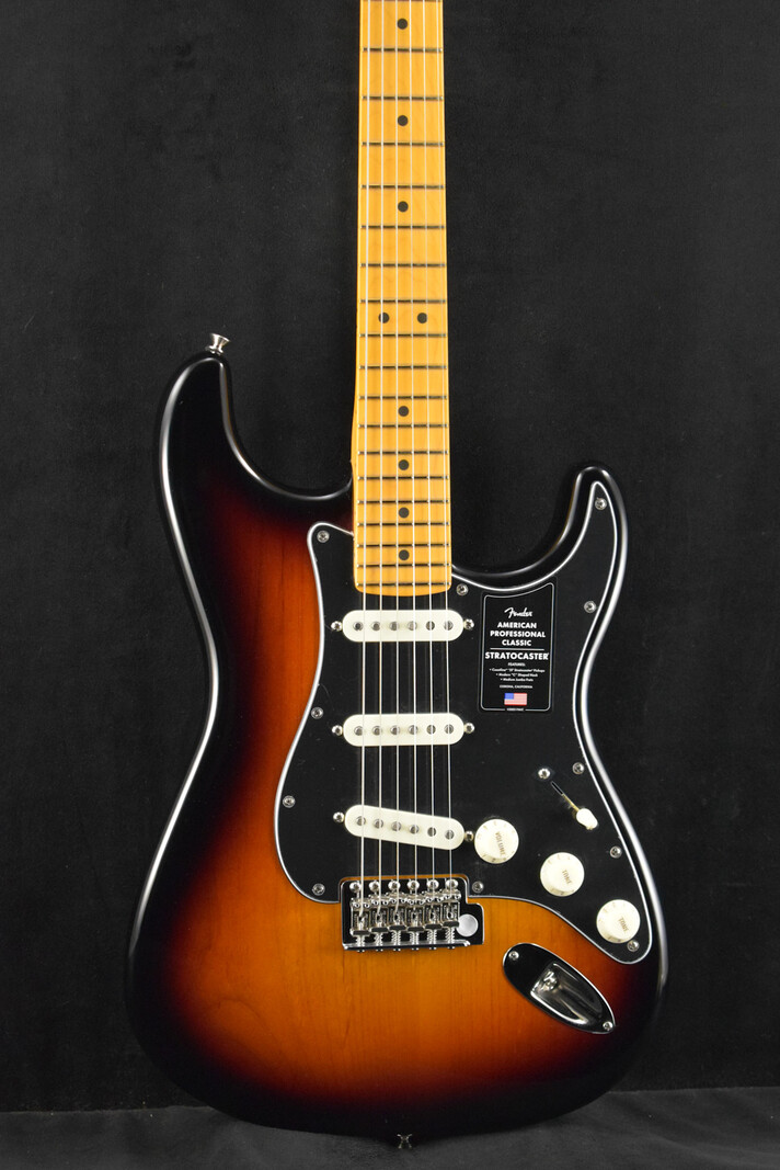 Fender Fender American Professional Classic Stratocaster 3-Color Sunburst Maple Fingerboard
