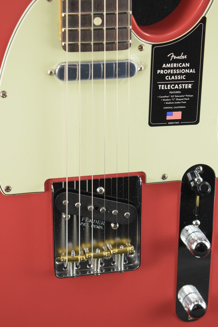 Fender Fender American Professional Classic Telecaster Faded Dakota Red Rosewood Fingerboard