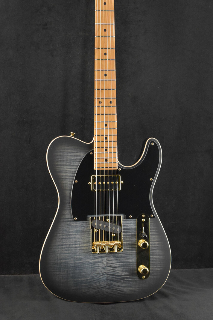 Tom Anderson Tom Anderson Top T Icon Satin Atlantic Storm to Black Edge Burst with Binding