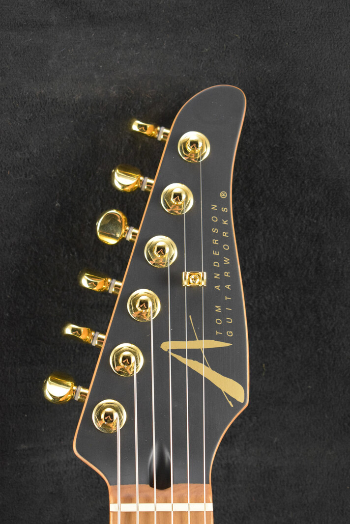 Tom Anderson Tom Anderson Top T Icon Satin Atlantic Storm to Black Edge Burst with Binding