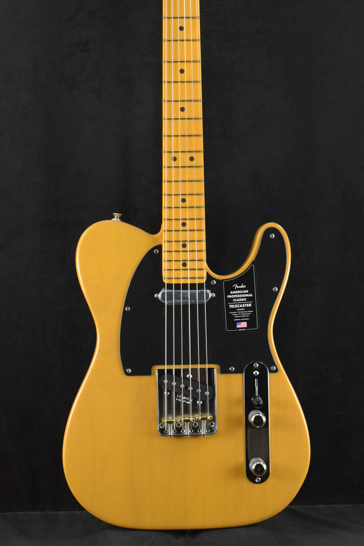 Fender Fender American Professional Classic Telecaster Butterscotch Blonde Maple Fingerboard