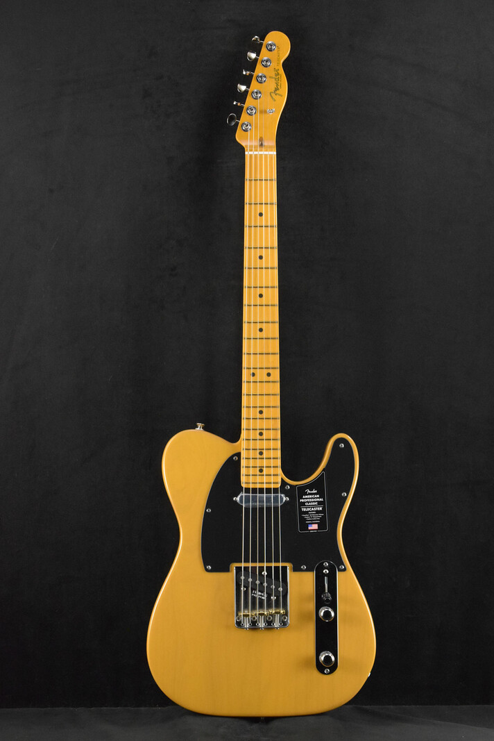 Fender Fender American Professional Classic Telecaster Butterscotch Blonde Maple Fingerboard