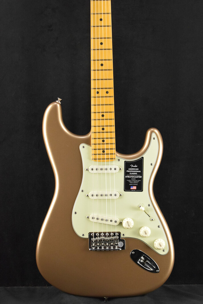 Fender Fender American Professional Classic Stratocaster Faded Firemist Gold Maple Fingerboard