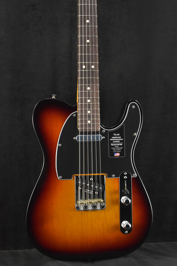 Fender Fender American Professional Classic Telecaster 3-Color Sunburst Rosewood Fingerboard