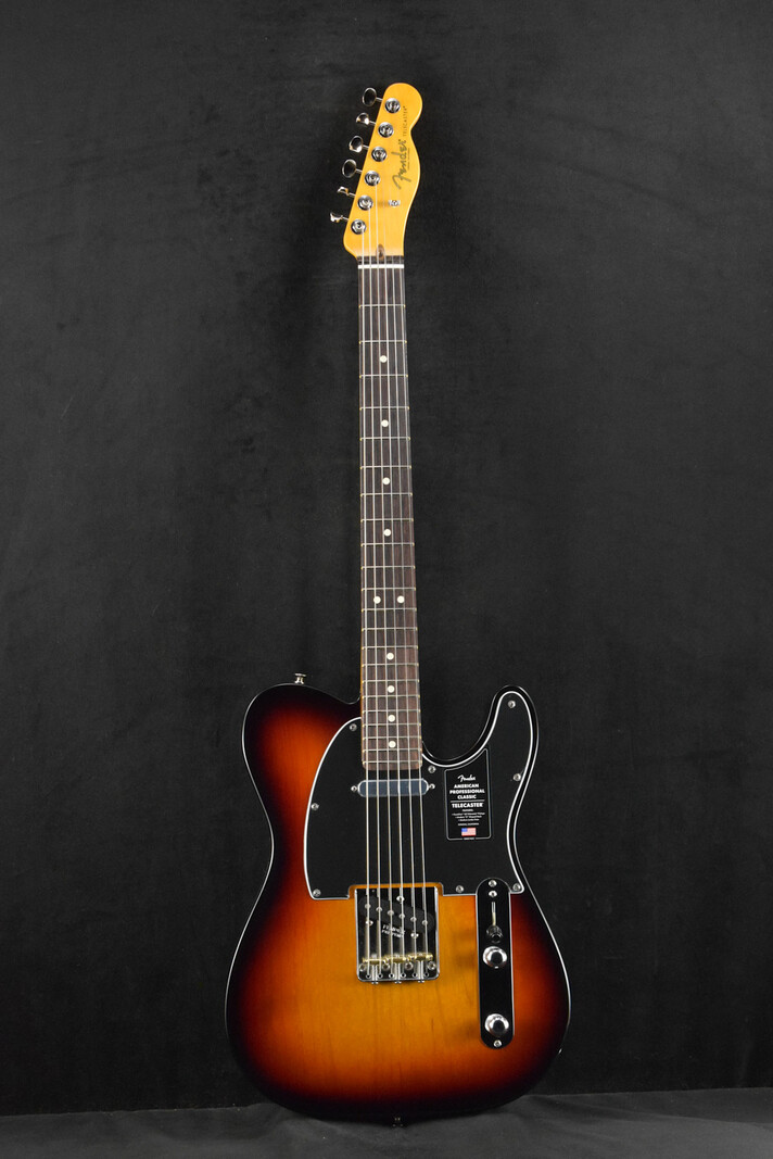 Fender Fender American Professional Classic Telecaster 3-Color Sunburst Rosewood Fingerboard
