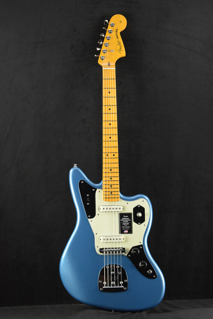 Fender Fender American Professional Classic Jaguar Faded Lake Placid Blue Maple Fingerboard