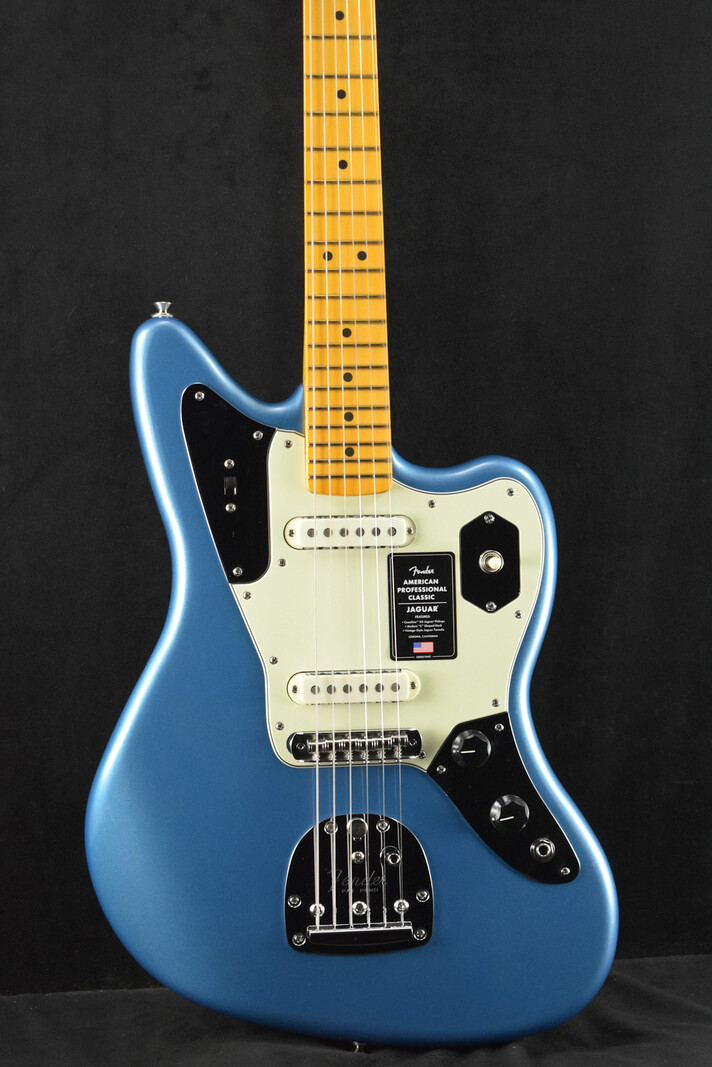 Fender Fender American Professional Classic Jaguar Faded Lake Placid Blue Maple Fingerboard