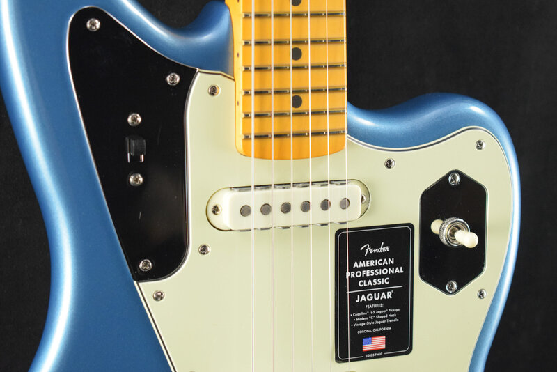 Fender Fender American Professional Classic Jaguar Faded Lake Placid Blue Maple Fingerboard
