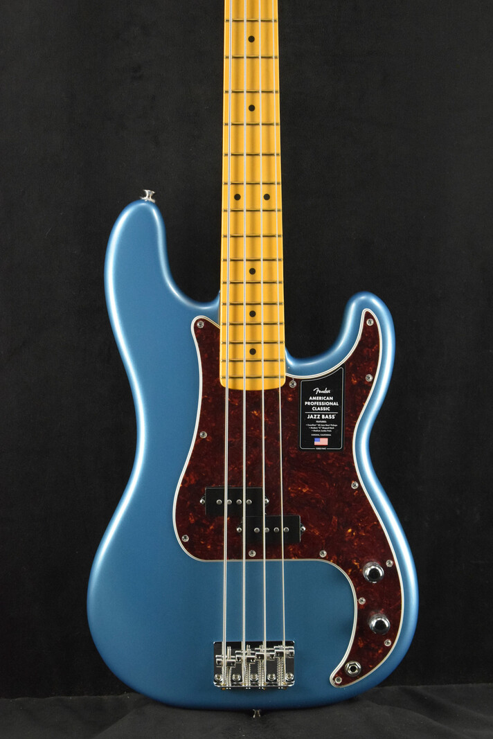 Fender Fender American Professional Classic Precision Bass Faded Lake Placid Blue Maple Fingerboard