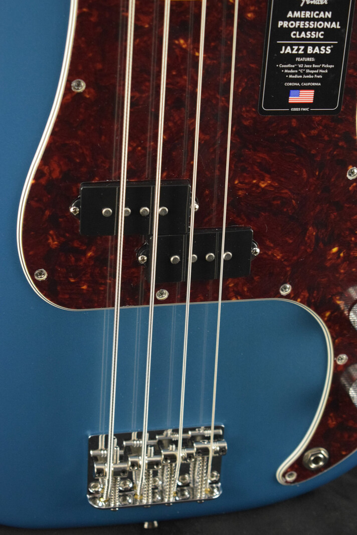 Fender Fender American Professional Classic Precision Bass Faded Lake Placid Blue Maple Fingerboard