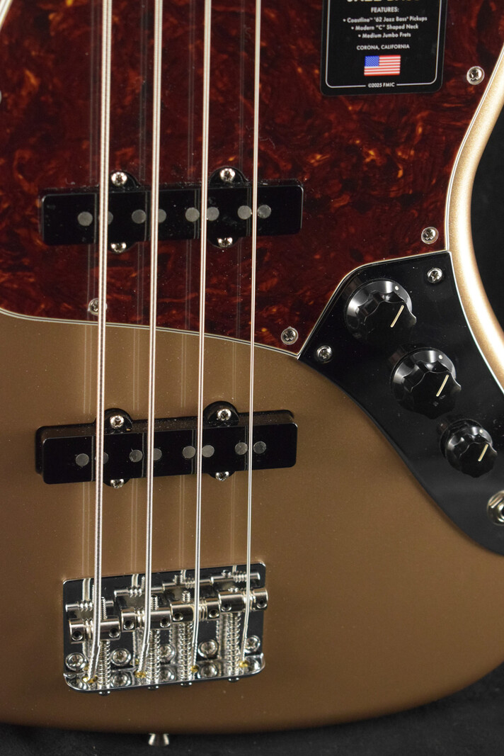 Fender Fender American Professional Classic Jazz Bass Faded Firemist Gold Rosewood Fingerboard
