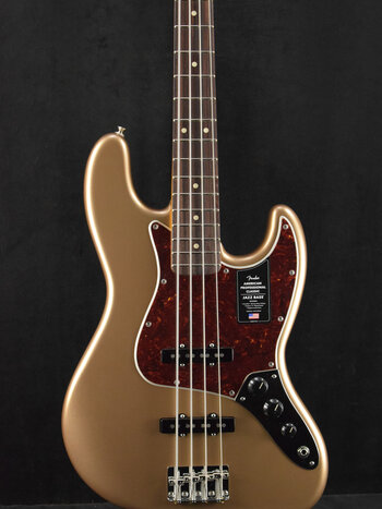 Fender Fender American Professional Classic Jazz Bass Faded Firemist Gold Rosewood Fingerboard