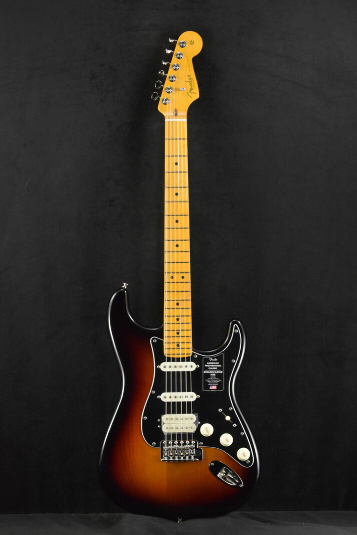 Fender Fender American Professional Classic Stratocaster HSS 3-Color Sunburst Maple Fingerboard