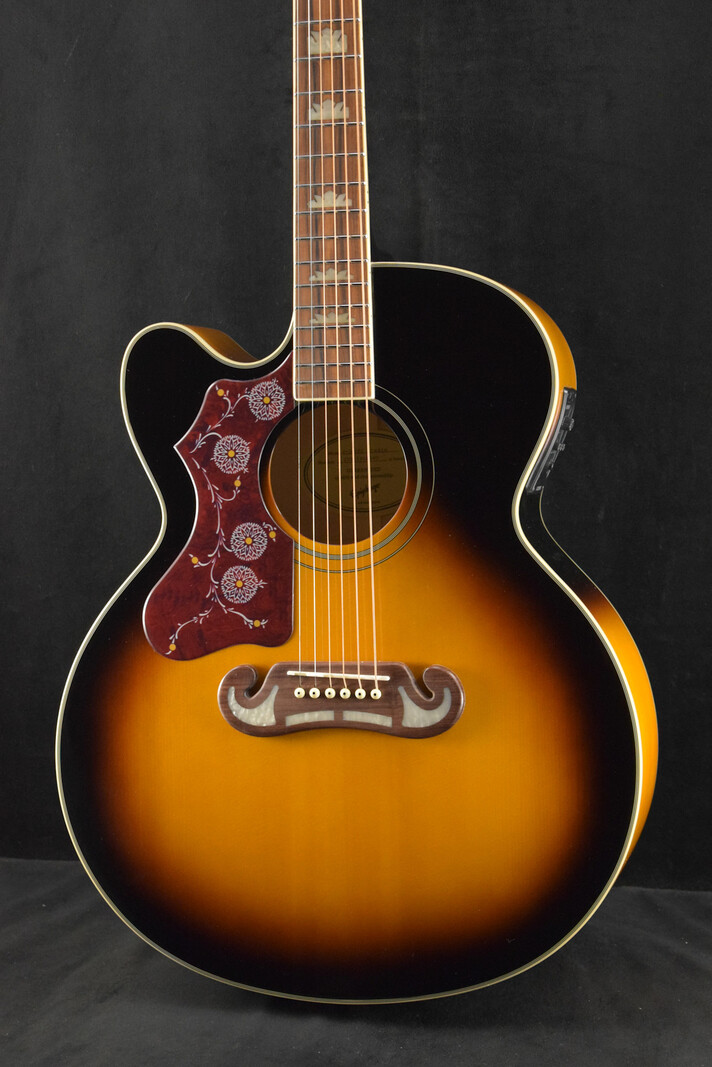 Epiphone Epiphone J-200 EC Studio Left-Handed Vintage Sunburst