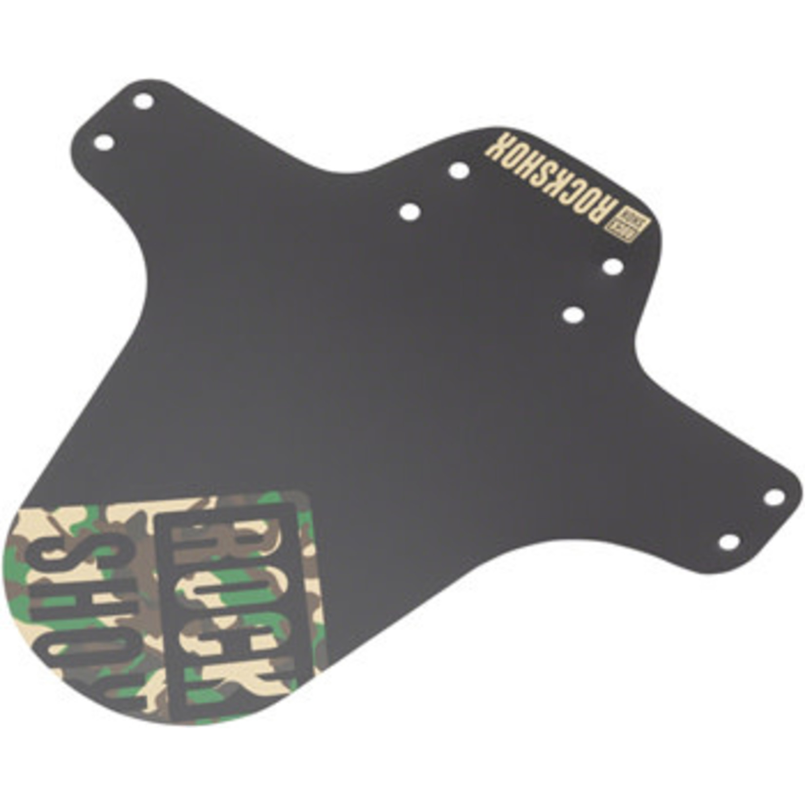 RockShox RockShox MTB Fender Black with Green Camouflage Print