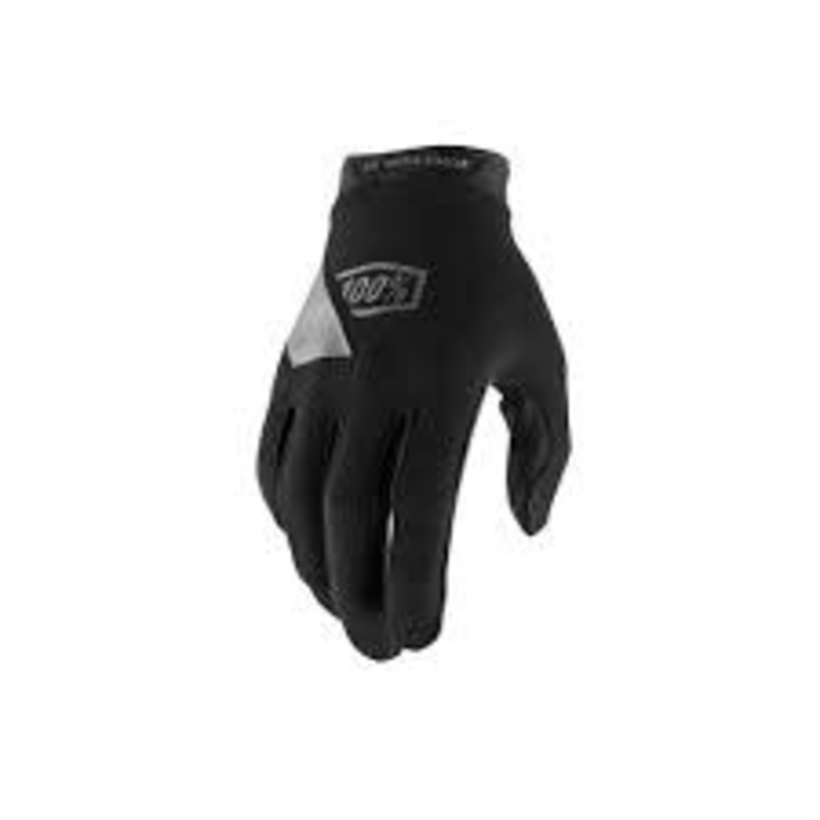 100% 100%: Gloves, Ridecamp, Black - Youth XL