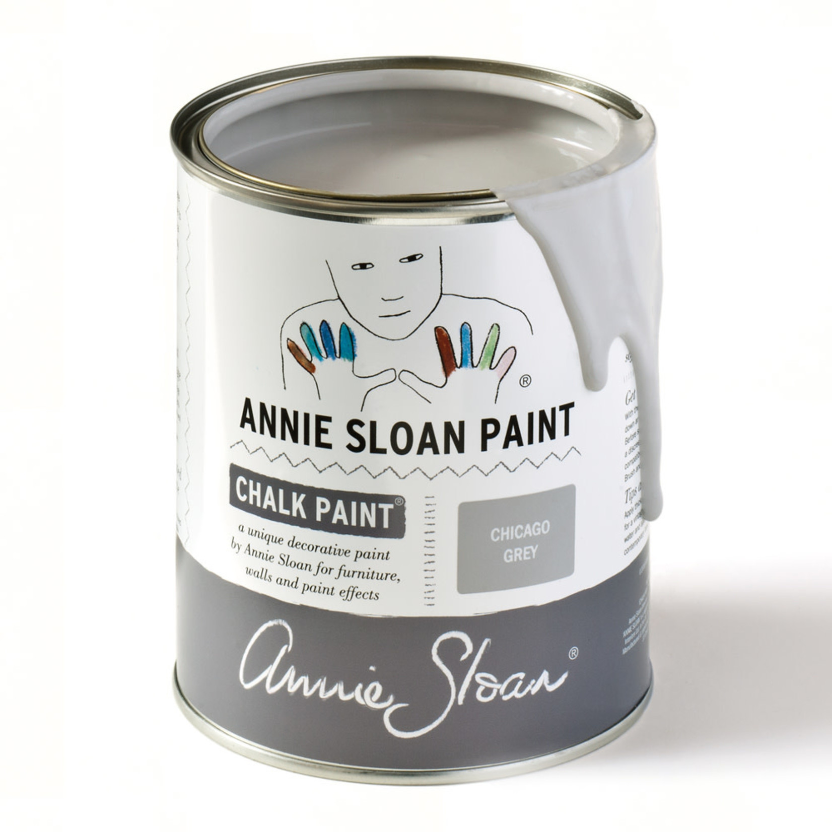 Annie Sloan Chalk Paint 1 Litre Chicago Grey
