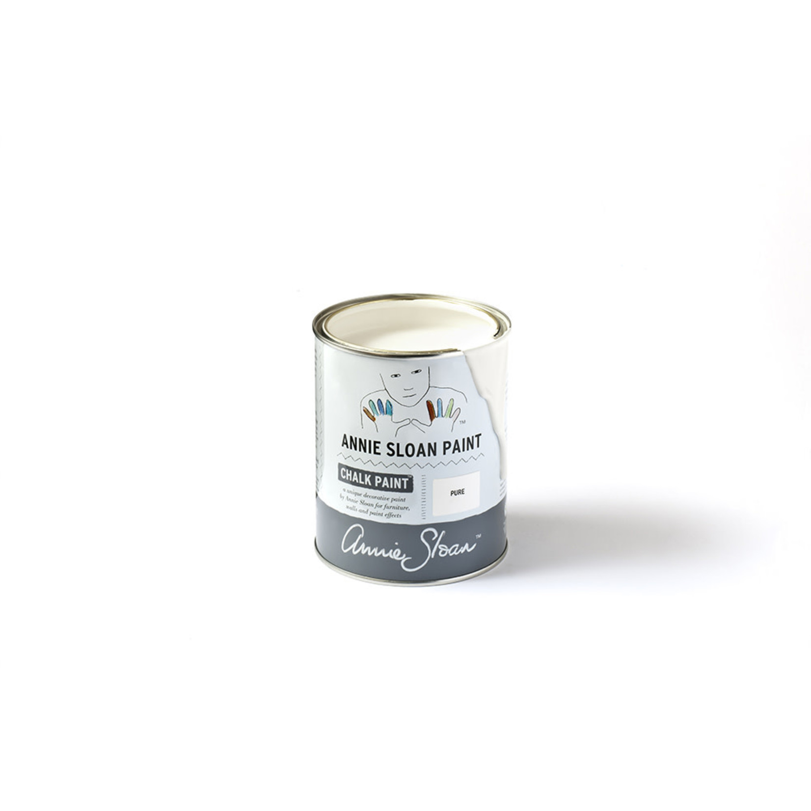 Annie Sloan Chalk Paint - Pure, 1 Liter