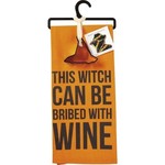 This Witch Can be Bribed with Wine Towel Set