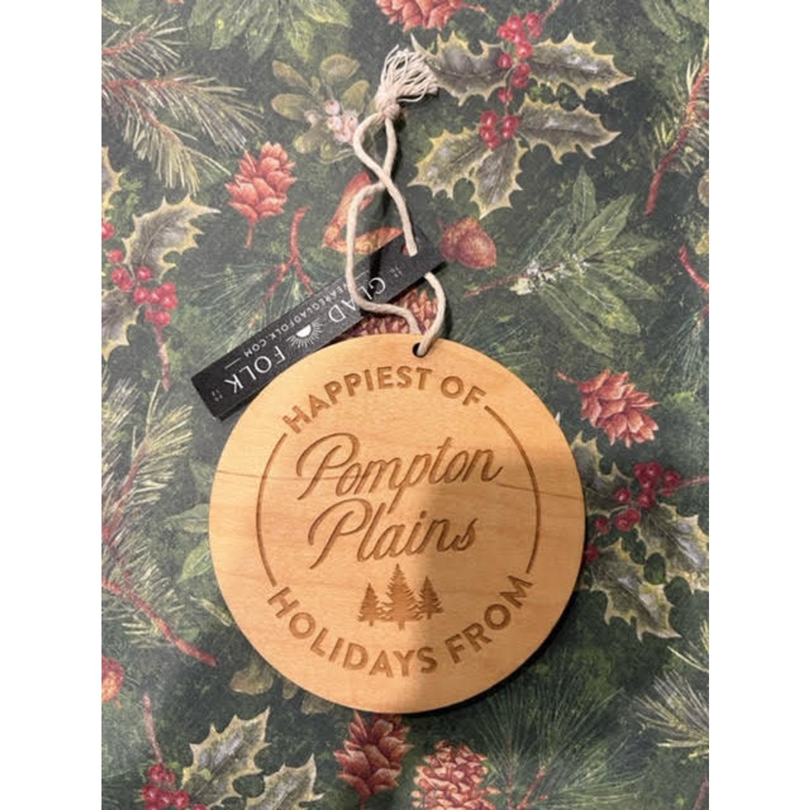 Pompton Plains Ornament