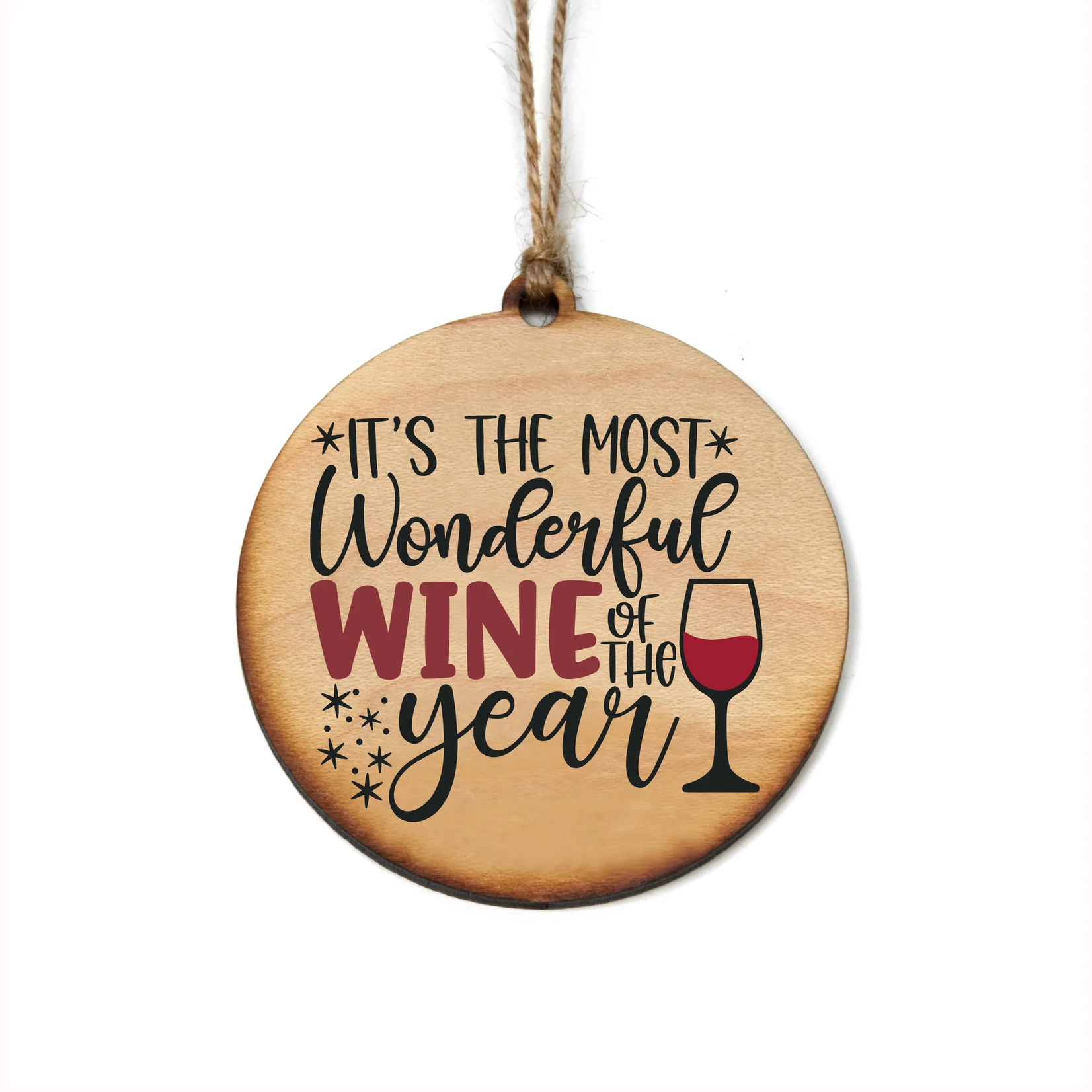 Wonderful Wine of the Year Ornament