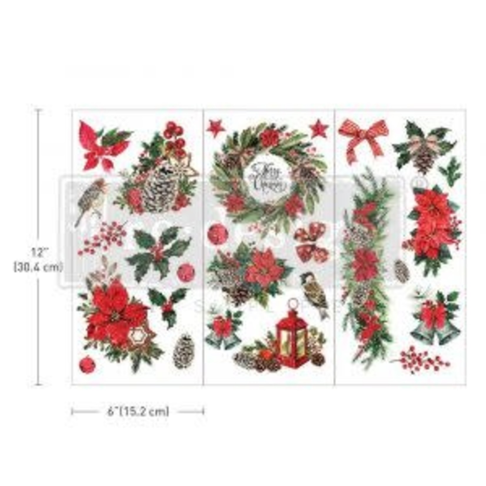Redesign by Prima Decor Transfers Classic Christmas
