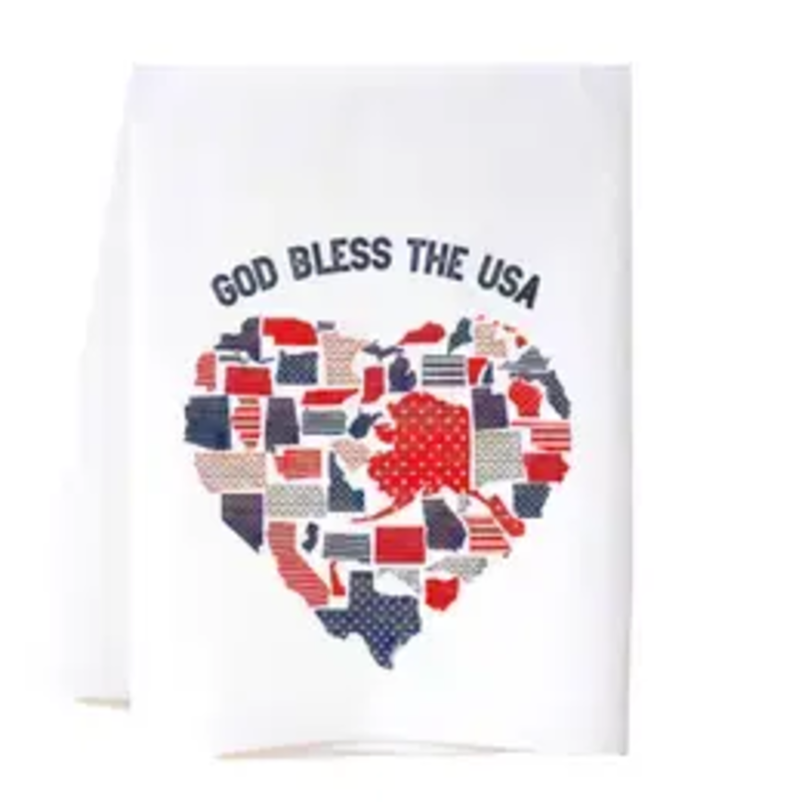 God Bless The USA Flour Sack Towel