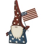 Gnome Waves Flag Sign