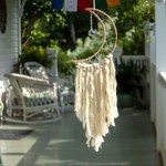 dzi Handmade Dreamcatcher Small Moon