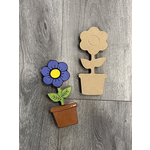 Knit Knot & Natter Flower Pot Paint Kit
