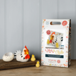 The Crafty Kit Company Hen & Chicks Needle Felting Craft Kit